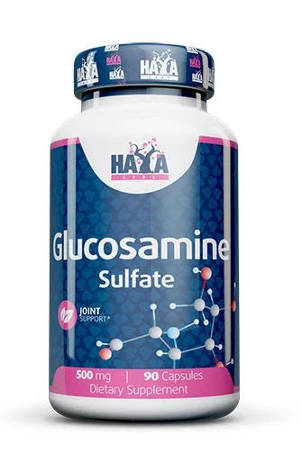 Glucosamine Sulfate 500mg - 90 caps - Haya Labs - Papildai