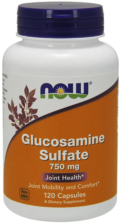 Glucosamine Sulfate 750mg - 120 caps - NOW Foods - Papildai