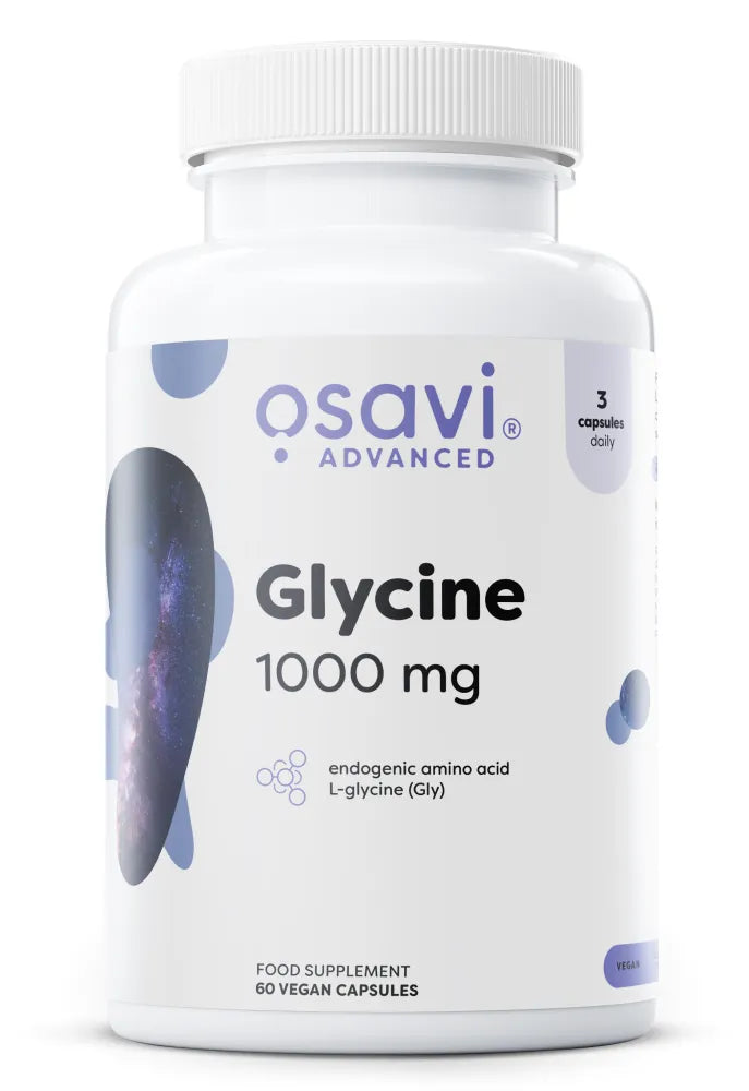 Glycine 1000mg - 60 vegan caps - Osavi - Papildai