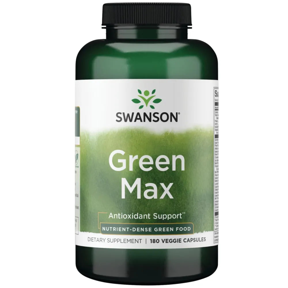 GREEN MAX 180 VCAPS - Swanson - Papildai