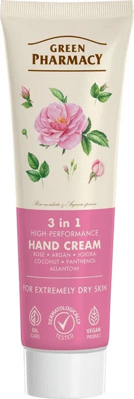 GREEN PHARMACY 3-in-1 High Performance Hand Cream 100 ml. - Kosmetika