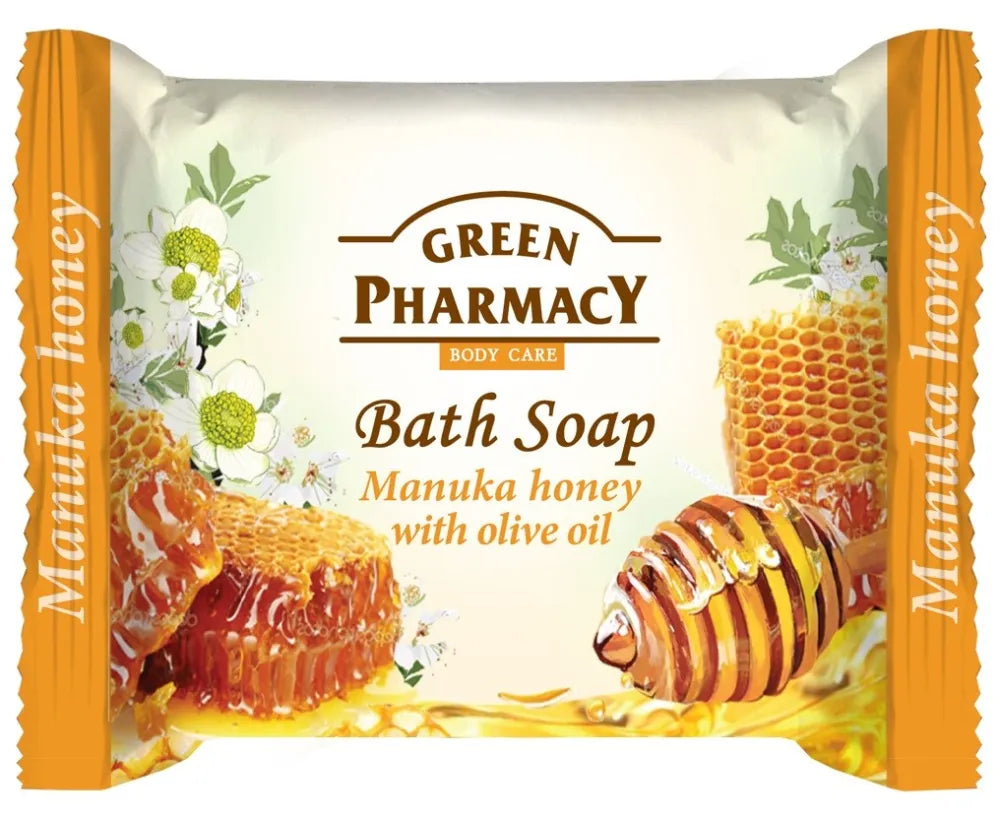 Green Pharmacy Body Care Manuka Honey muilo baras 100g - Kosmetika