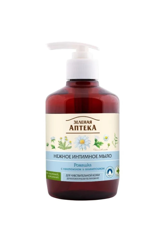 GREEN PHARMACY Intimate hygiene gel Chamomile 370 ml - Higiena