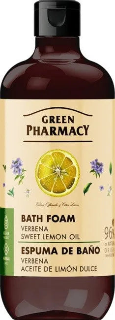 GREEN PHARMACY Verbena vonios putos + Saldžiųjų citrinų aliejus 500 ml - Kosmetika
