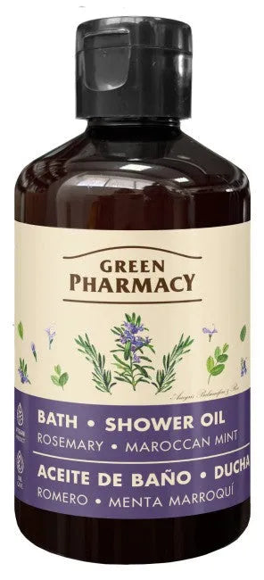 GREEN PHARMACY Vonios ir dušo aliejus Rozmarinas Maroko mėta 250 ml - Kosmetika