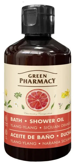 GREEN PHARMACY Ylang-ylang ir Sicilian orange vonios dušo aliejus 250 ml - Kosmetika