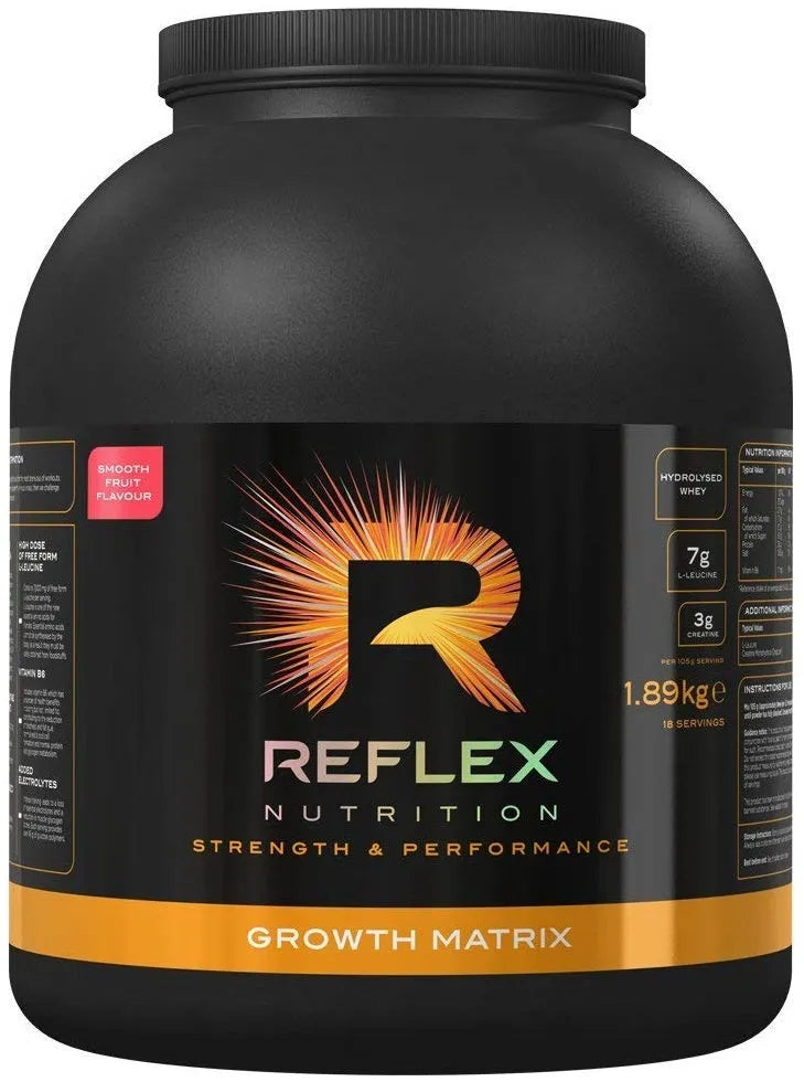 Growth Matrix Rich Chocolate - 1890g - Reflex Nutrition - Sporto papildai