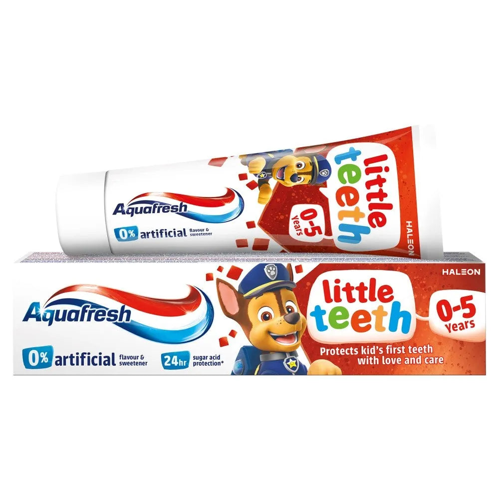 GSK AQUAFRESH Past d/dzieci LITLE TEETH Šunų patrulis - Kosmetika