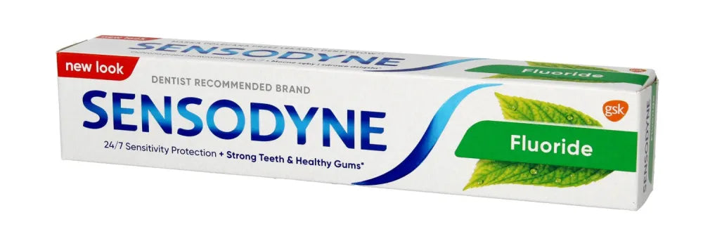 GSK Sensodyne Fluoride Dantų Pasta 75ml - Kosmetika
