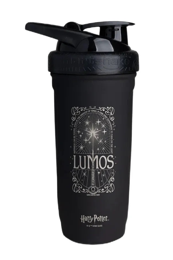 Harry Potter Collection Stainless Steel Shaker Lumos - 900 ml - SmartShake - Sporto papildai