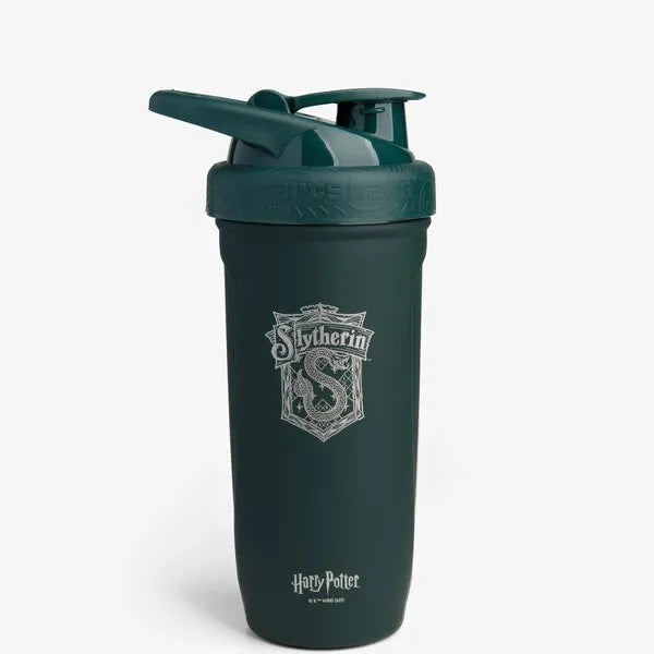 Harry Potter Collection Stainless Steel Shaker Slytherin - 900 ml - SmartShake - Sporto papildai