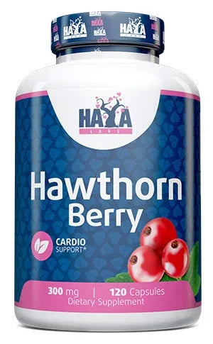Hawthorn Berry 300mg - 120 caps - Haya Labs - Papildai