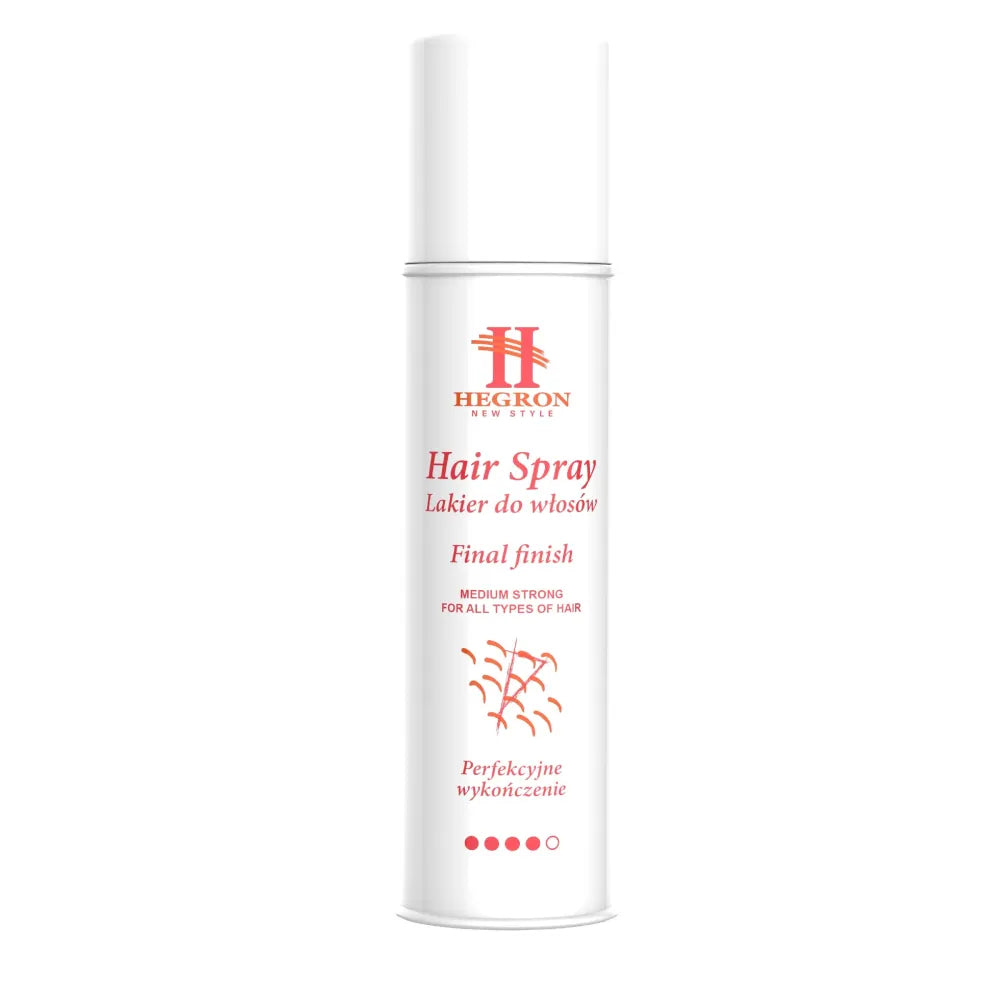 HEGRON Hair Spray Final Finish - vidutinio stiprumo 300ml - Kosmetika