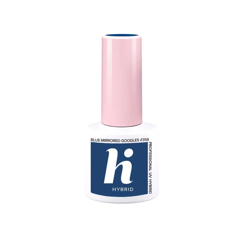 Hi Hybrid Apres-Ski Varnish No. 358 Blue Mirrored Goggles 5ml - Kosmetika