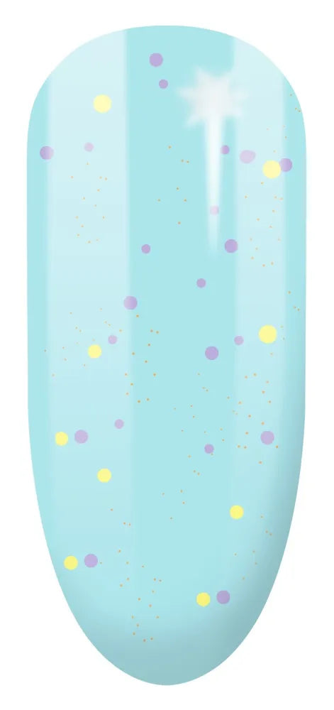 Hi Hybrid Donuts Varnish #141 Candy Blue Sugar 5ml - Kosmetika