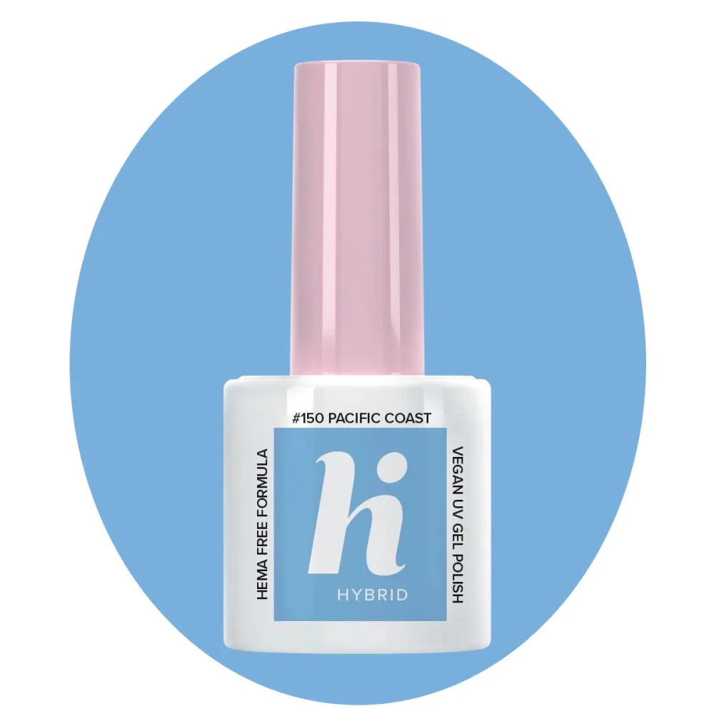 Hi Hybrid HEMA Free Lakštinis Skaistalai Palm Springs #150 Pacific Coast 5ml - Kosmetika