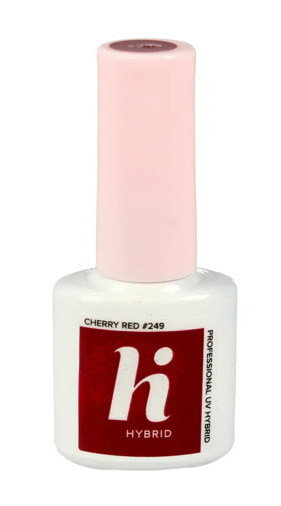 Hi Hybrid Lacquer #249 vyšninė raudona 5ml - Kosmetika