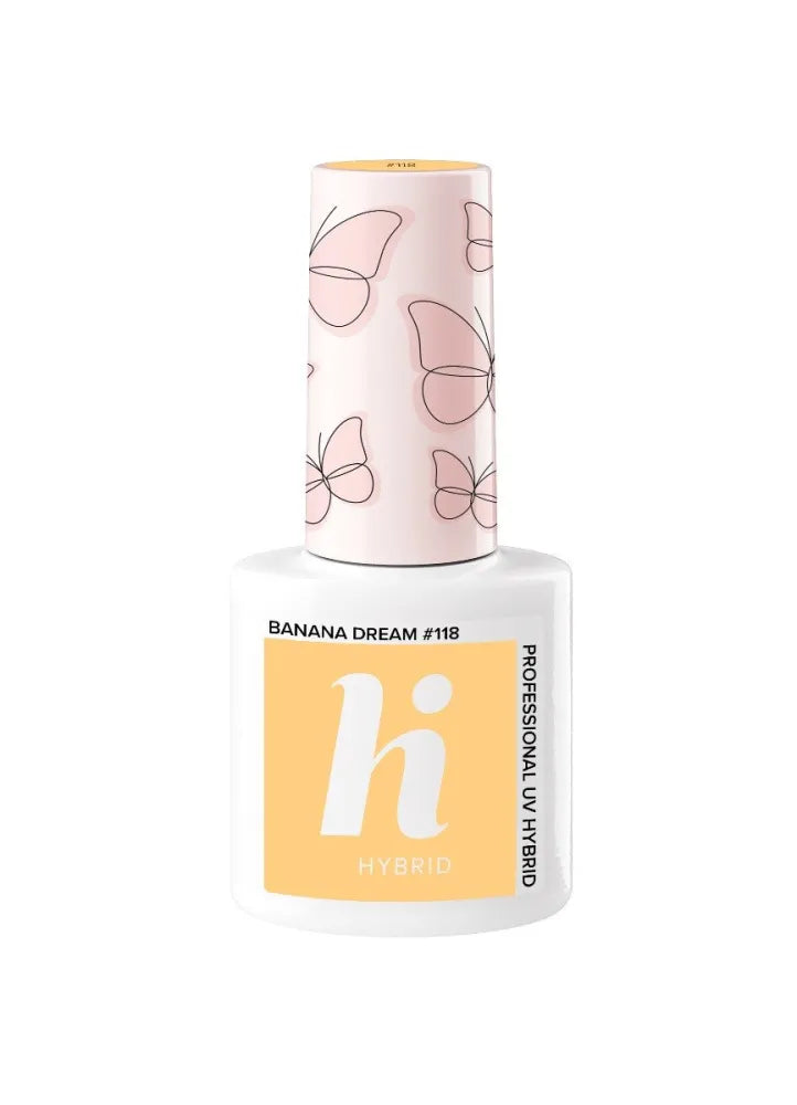 Hi Hybrid Lacquer Butterfly #118 Banana Dream 5ml - Kosmetika