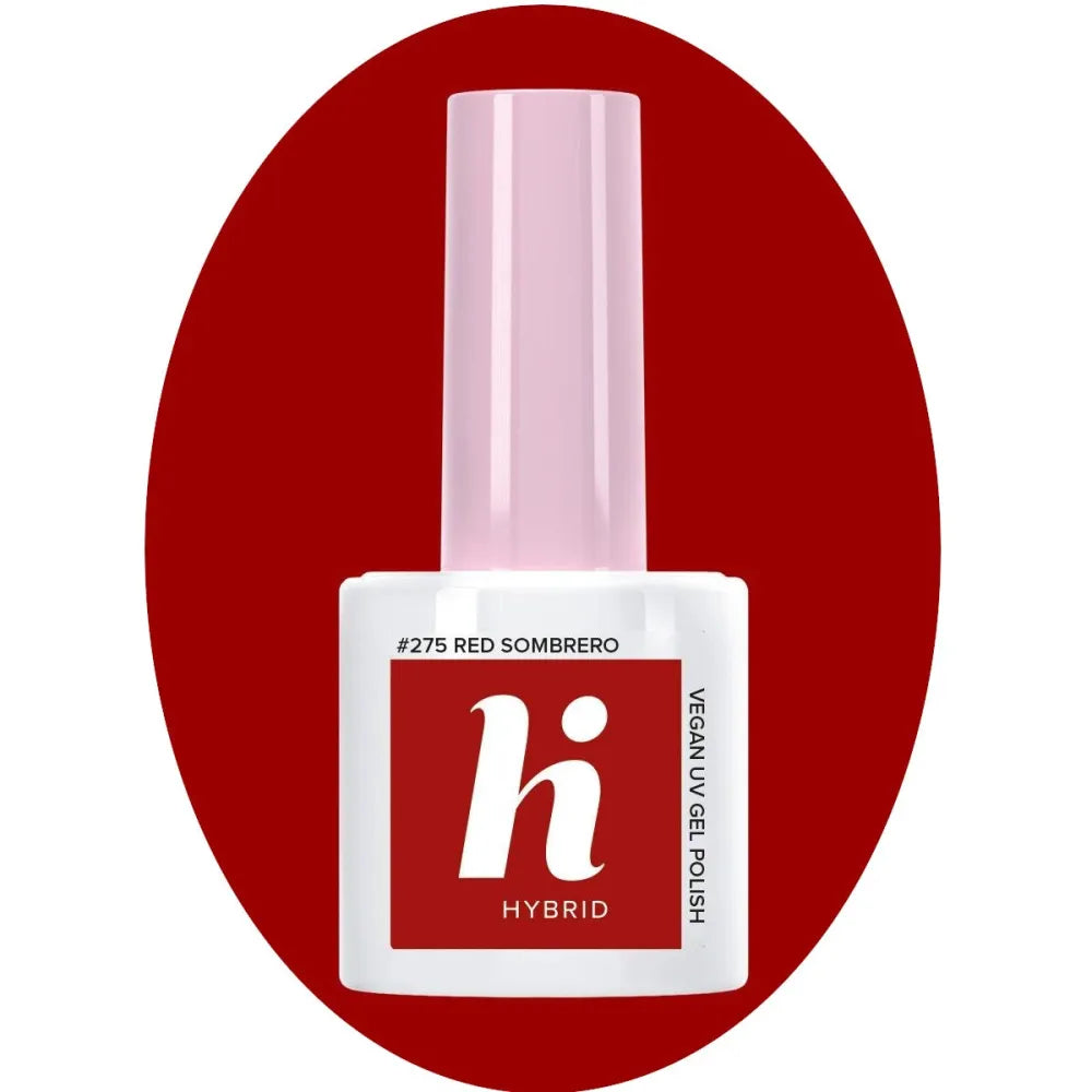 Hi Hybrid Lacquer Fiesta #275 Raudonas Sombrero 5ml - Kosmetika