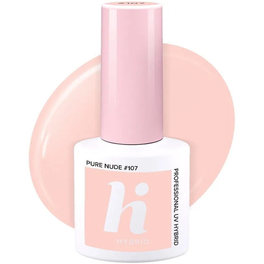 Hi Hybrid Lacquer Nr. 107 Grynas Nude 5ml - Kosmetika