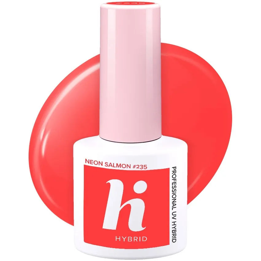 Hi Hybrid Lacquer Nr. 235 Neon Lašiša 5ml - Kosmetika