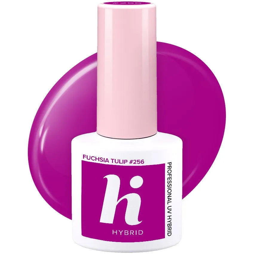 Hi Hybrid Lacquer Nr. 256 Fuksijos Tulpė 5ml - Kosmetika