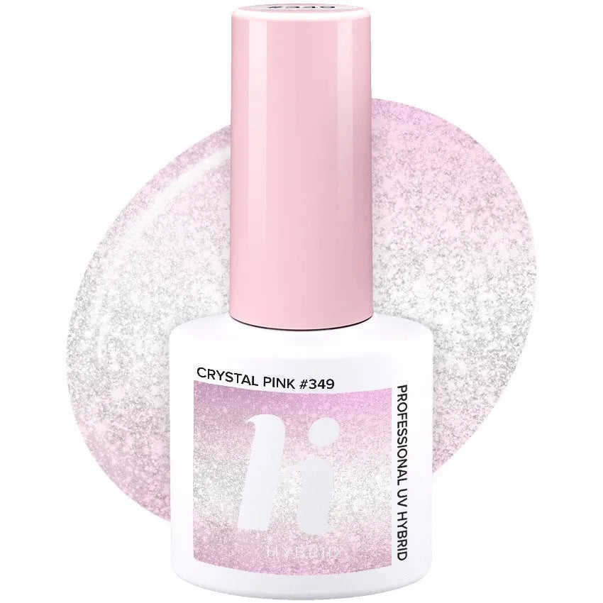 Hi Hybrid Lacquer Nr. 349 Kristalų Rožinė 5ml - Kosmetika