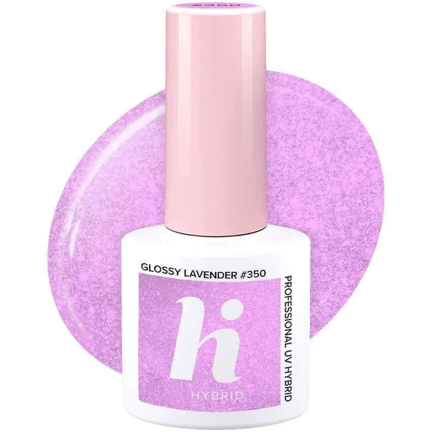 Hi Hybrid Lacquer Nr. 350 Blizgus Levandų 5ml - Kosmetika