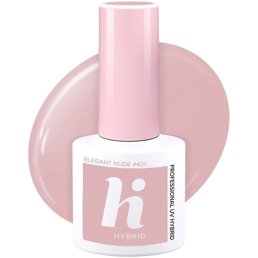 Hi Hybrid Lacquer Nr. 421 Elegantiška Nuoga 5ml - Kosmetika