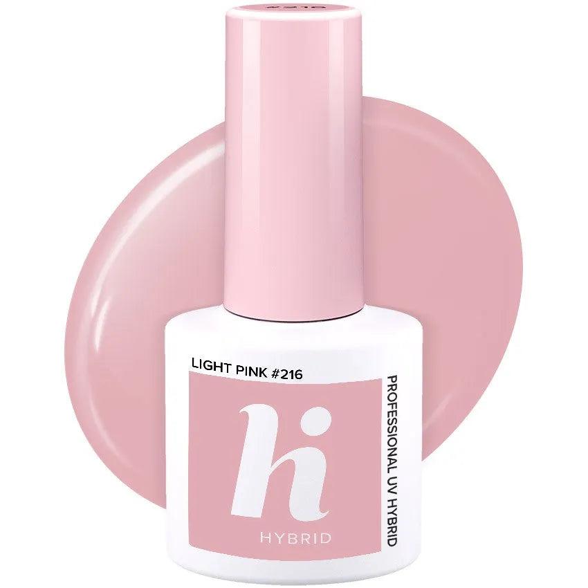 Hi Hybrid Lacquer Unicorn no 216 Šviesiai rožinė 5ml - Kosmetika