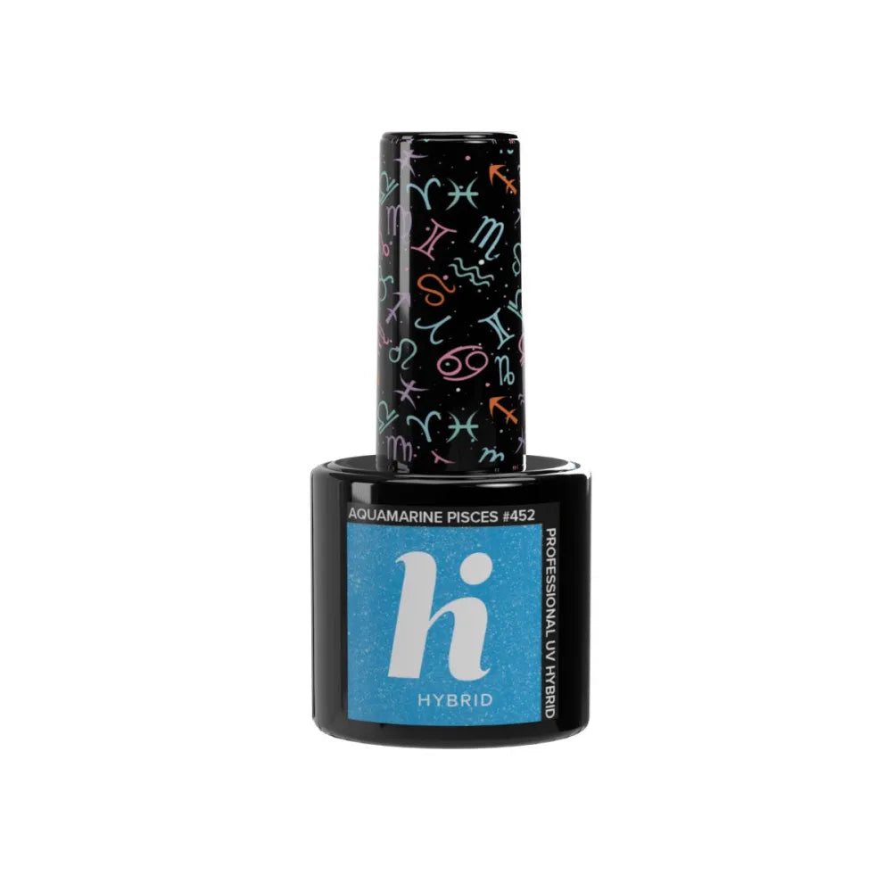 Hi Hybrid Lacquer Zodiac Nr. 452 Akvamarinas Žuvys 5ml - Kosmetika