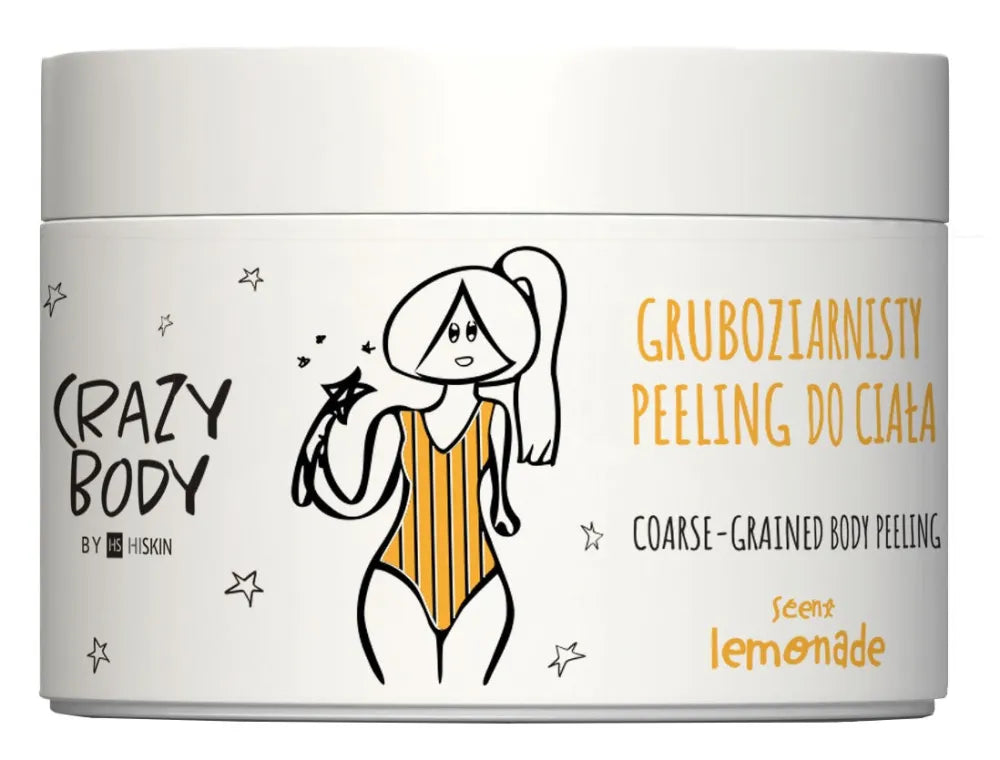 HISKIN Crazy Body Coarse Scrub - LEMONADE 300 ml. - Kosmetika