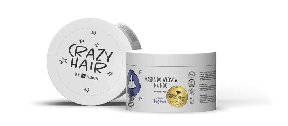 HISKIN Crazy Hair Night Mask - Blueberry 300 ml. - Kosmetika