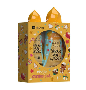 HISKIN Gift Set Hand Cream + Body Lotion - Mango - Kosmetika