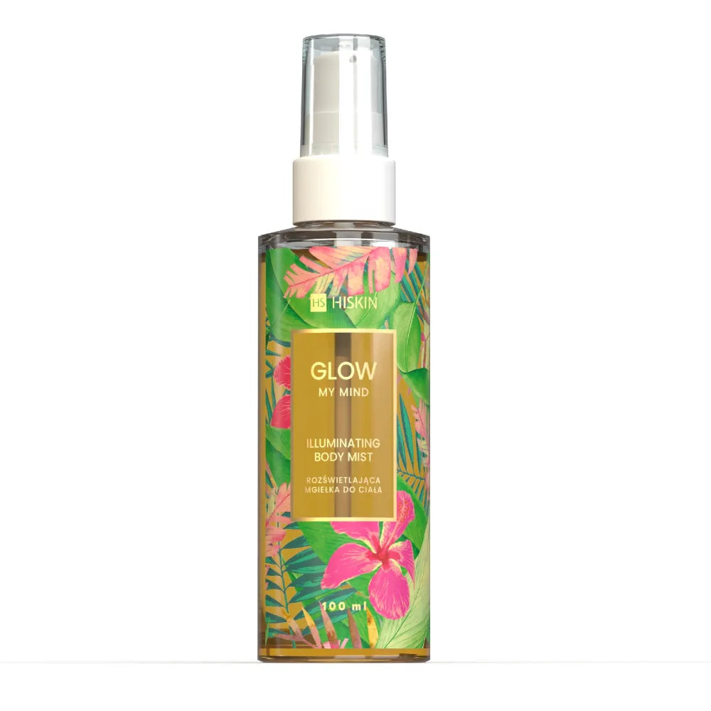 HISKIN Glow My Mind Apšviečiantis kūno purškiklis Auksas 100 ml - Kosmetika
