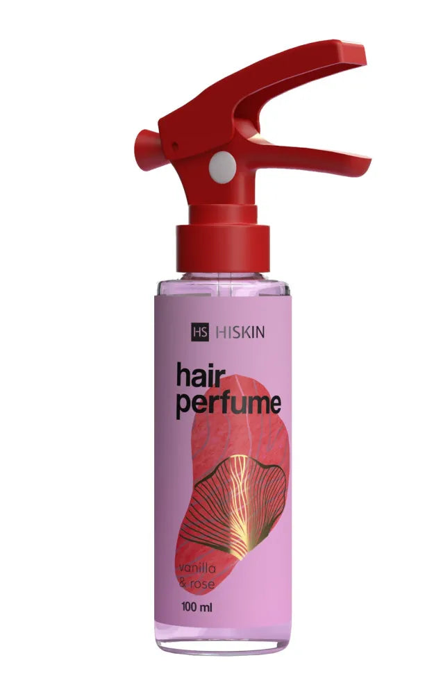 HISKIN Hair Perfume Plaukų kvepalai Vanilė ir Rožė 100 ml - Kosmetika