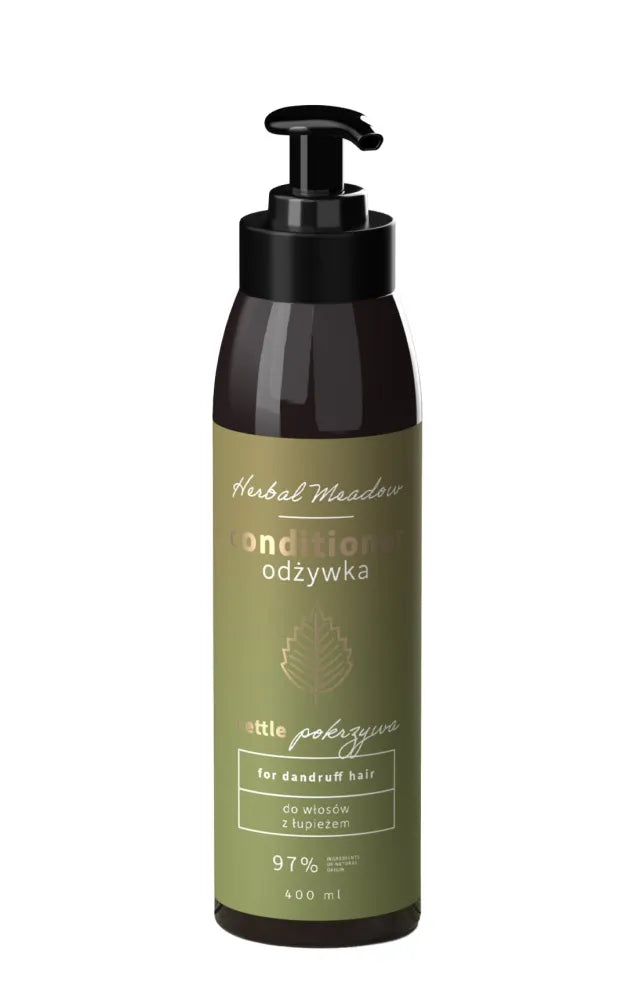 HISKIN Herbal Meadow Nettle Conditioner - pleiskanojančiai plaukams 400 ml - Kosmetika