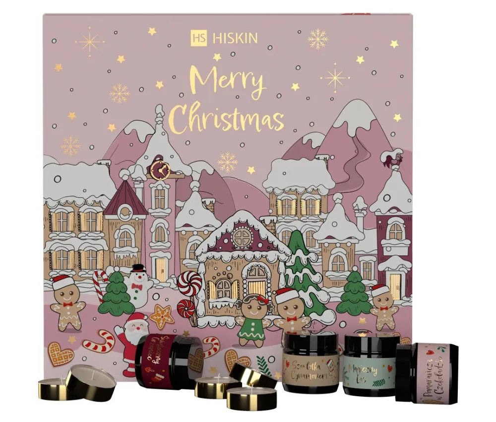 HISKIN Home Advent Calendar - Žvakių rinkinys - Kosmetika