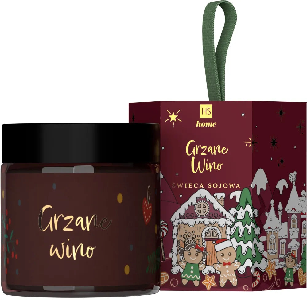 HISKIN Home Soy candle - Kalėdų karštas vynas - Medicinos ir slaugos prekės