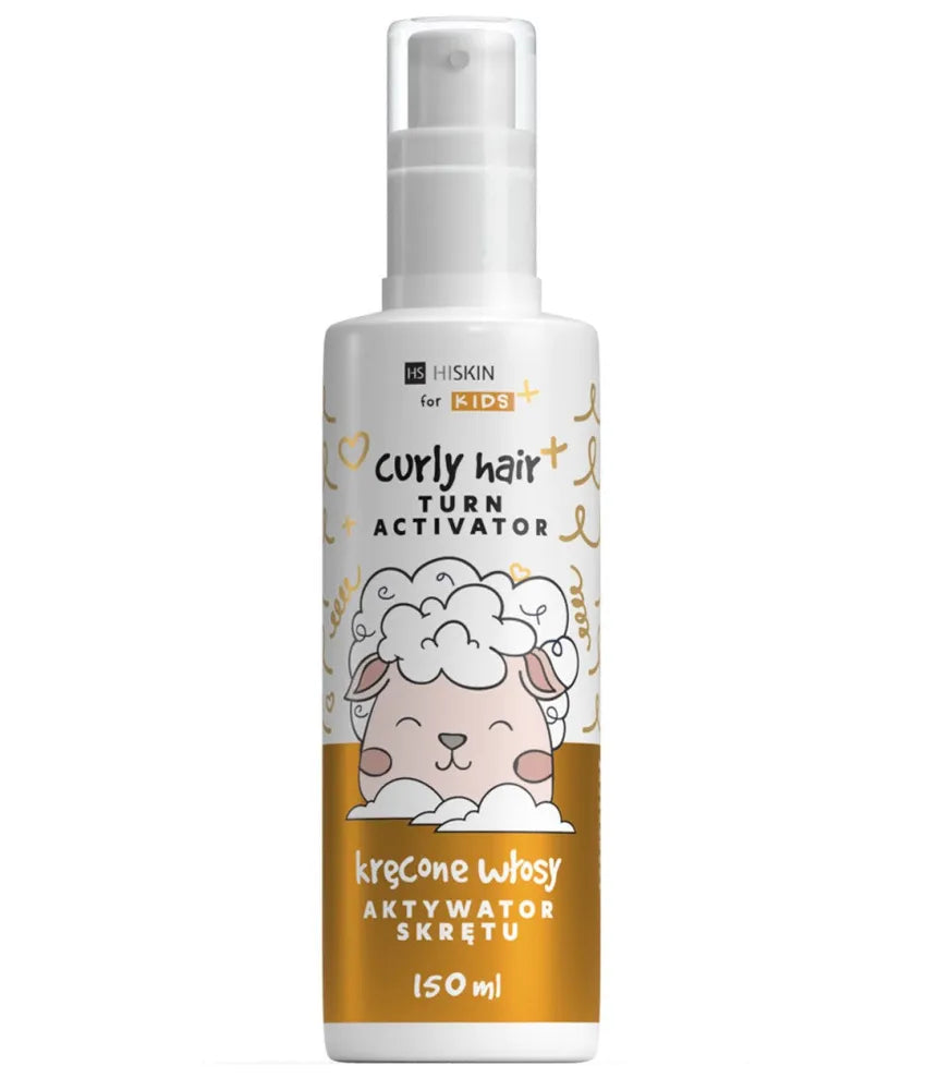 HISKIN Kids Garbanotų Plaukų Aktivatorius 150 ml - Kosmetika