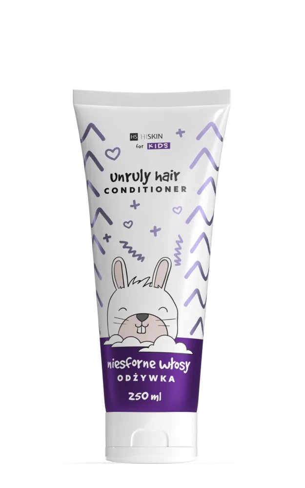HISKIN Kids Unruly Hair Conditioner nepaklusniems plaukams 250 ml - Kosmetika