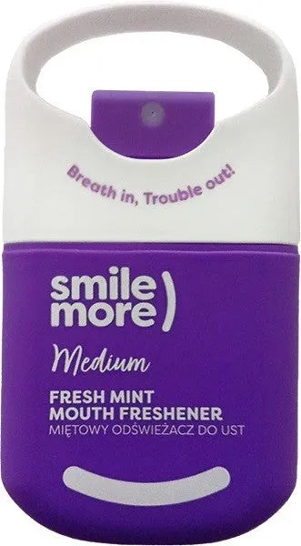 HISKIN Smile More Medium Mint Mouth Freshener 20 ml. - Higiena