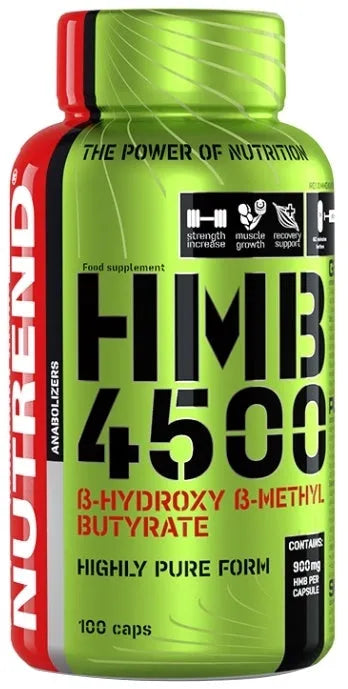 HMB 4500 - 100 caps - Nutrend - Sporto papildai