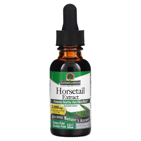 Horsetail Extract 2000mg - 30 ml - Nature’s Answer - Papildai