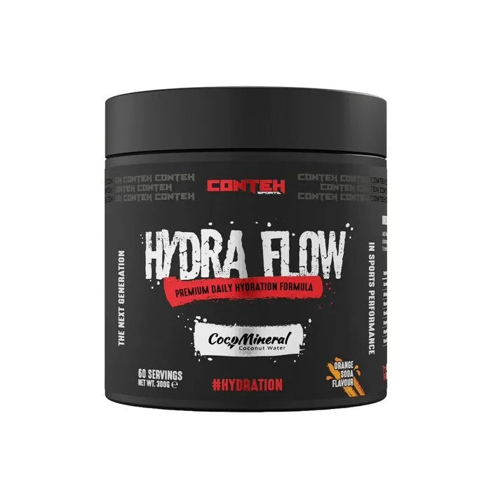 Hydra Flow Orange Soda - 300g - Conteh Sports - Sporto papildai