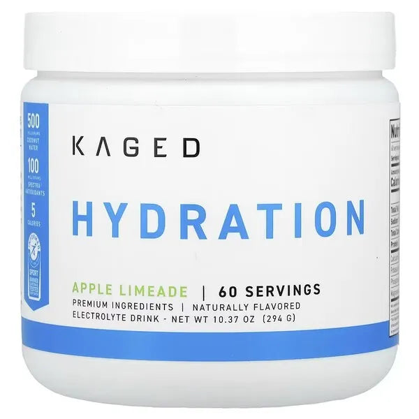 Hydration Apple Limeade - 294g - Kaged Muscle - Sporto papildai