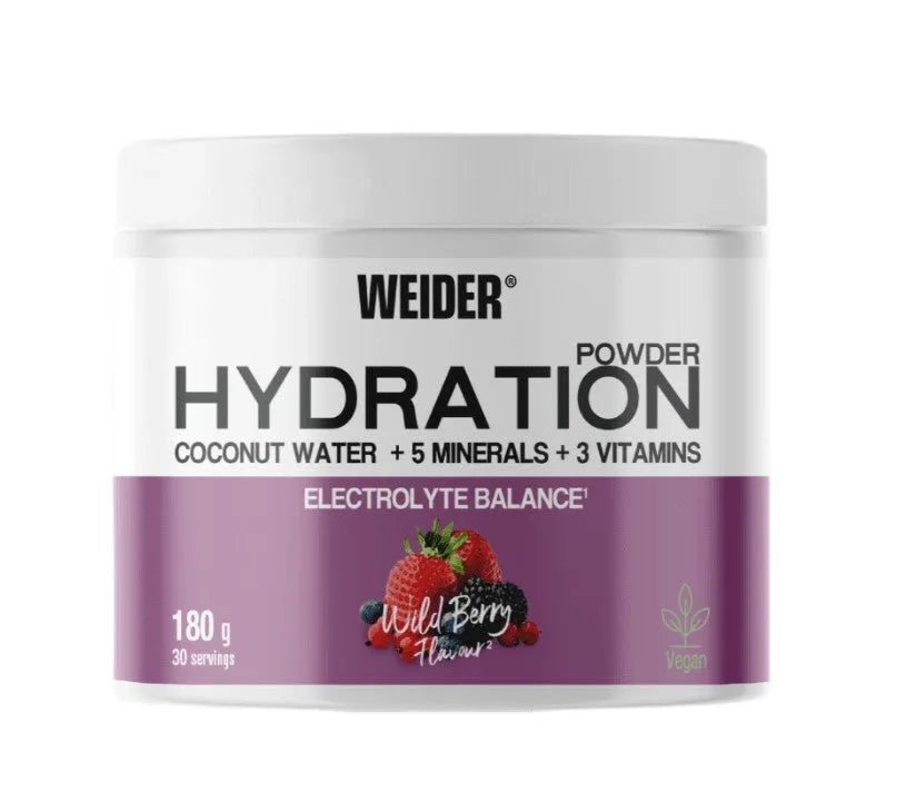 Hydration Powder Wild Berry - 180g - Weider - Sporto papildai