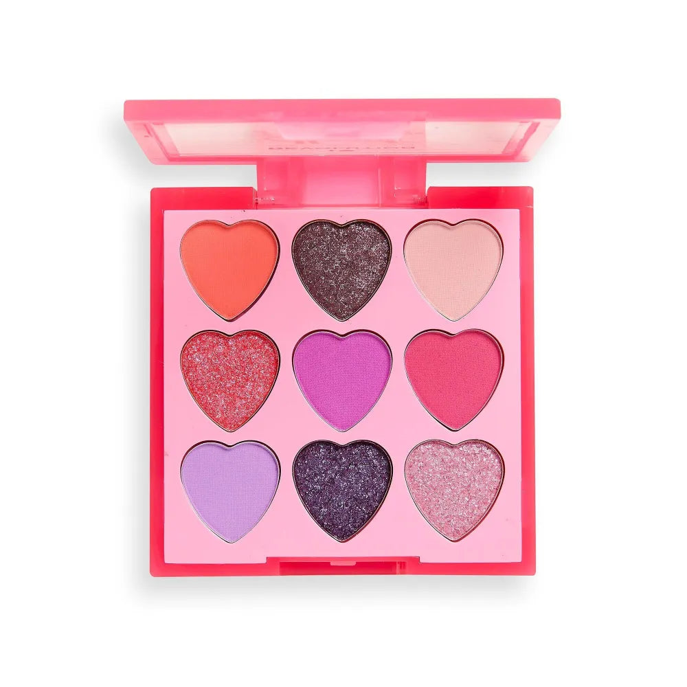 I Heart Revolution Heartbreakers Eyeshadow Palette (9) Flamboyant 1op. - Kosmetika