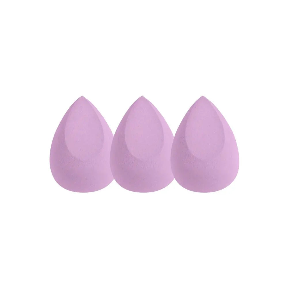 IBRA Blender makeup sponge purple Trio 1 op. - 3 pcs. - Kosmetika