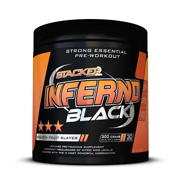 Inferno Black Dragon Fruit Slayer - 300g - Stacker2 Europe - Sporto papildai